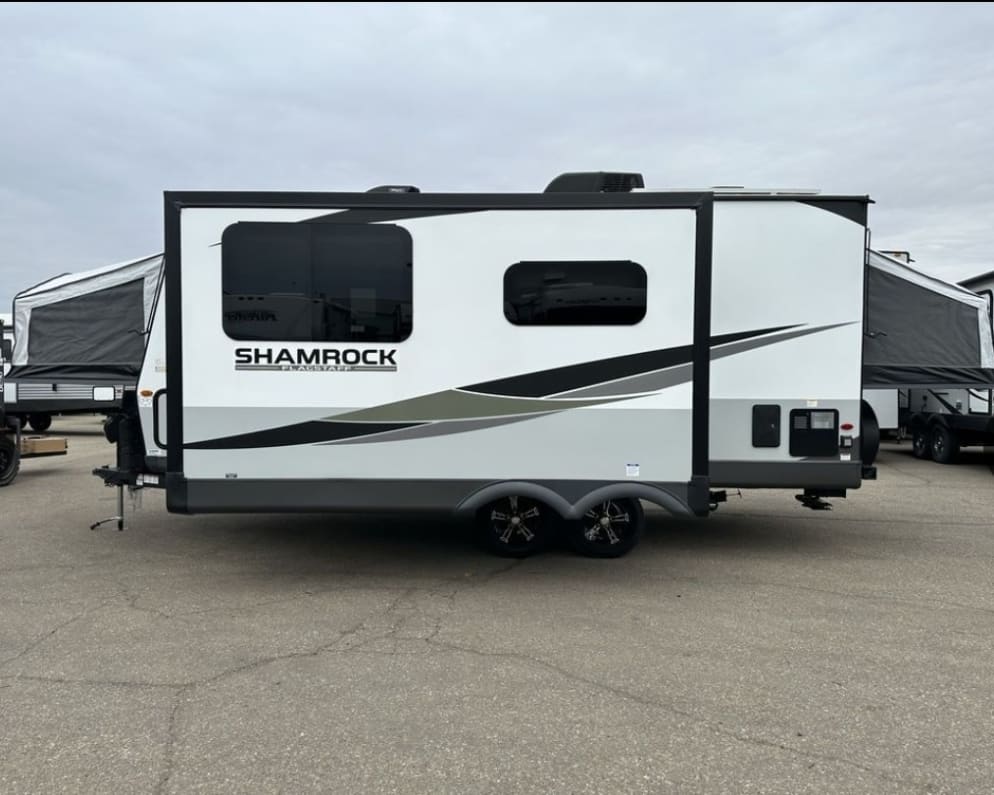 2020 Flagstaff Shamrock  by Forest River for rent in 80549