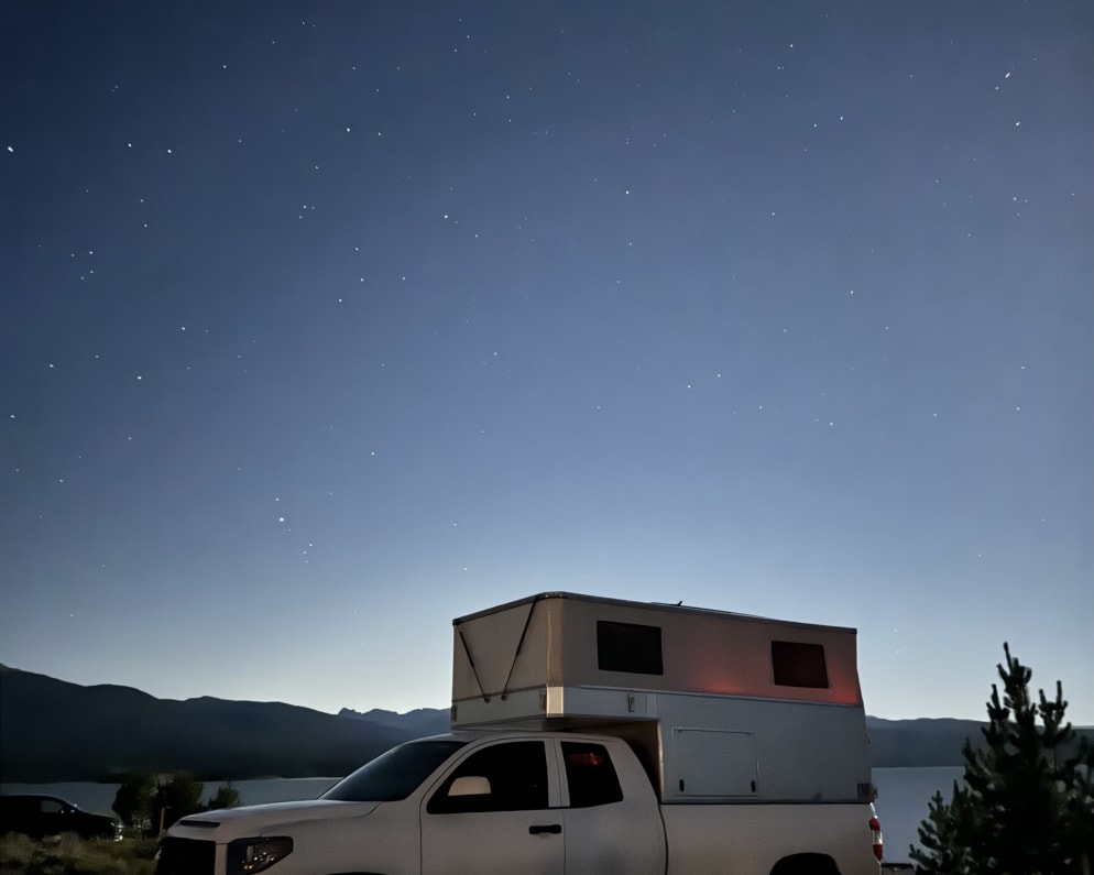 2021 Toyota Tundra Truck Camper for rent in Denver Colorado