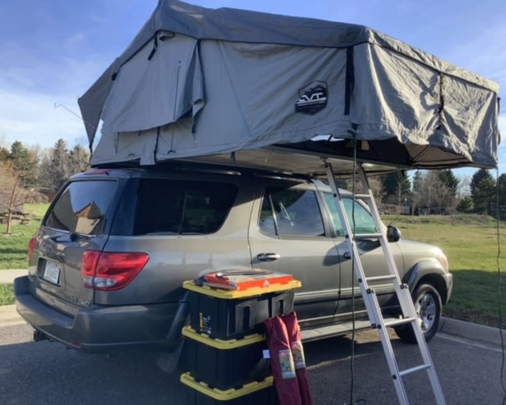 2005 Custom Toyota Sequoia four wheel drive available for rent in Bozeman Montana