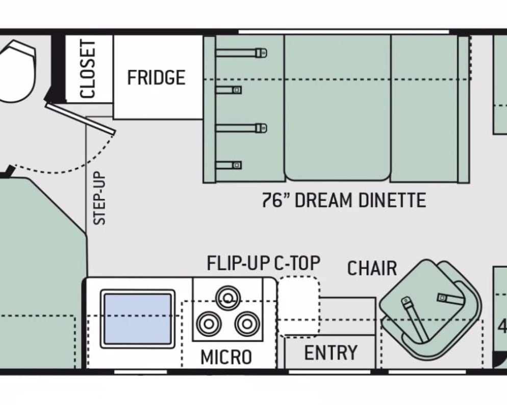 2018 Chateau  by Thor for rent in 01830