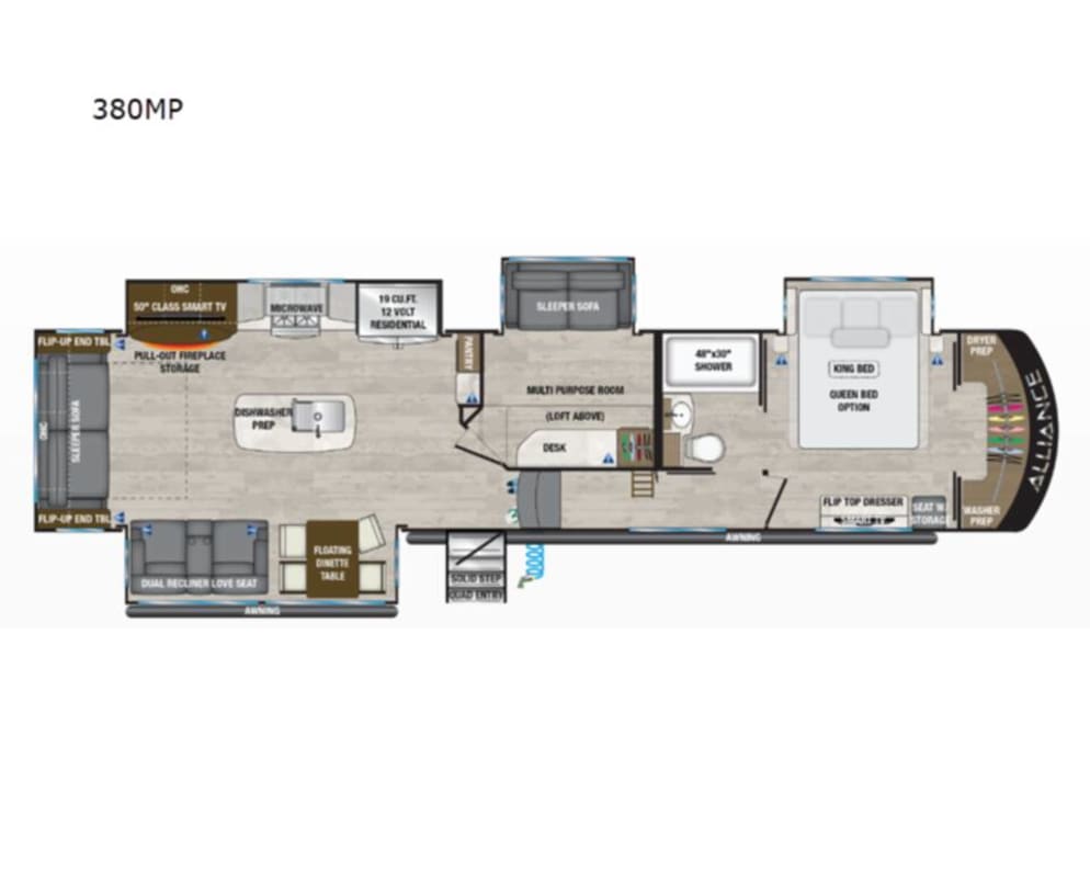 2024 Alliance RV Paradigm available for rent in Crystal River Florida