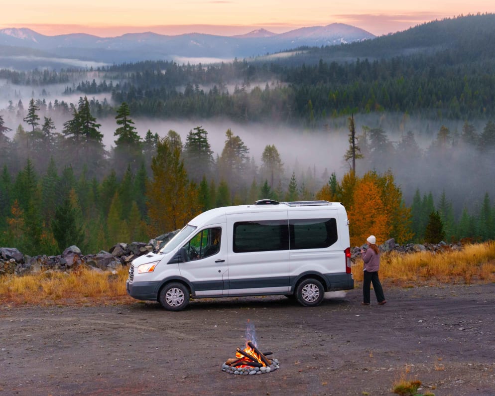 2018 Ford Transit available for rent in Portland Oregon