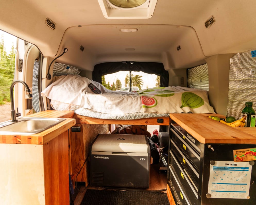2018 Ford Transit Class B for rent in Portland Oregon
