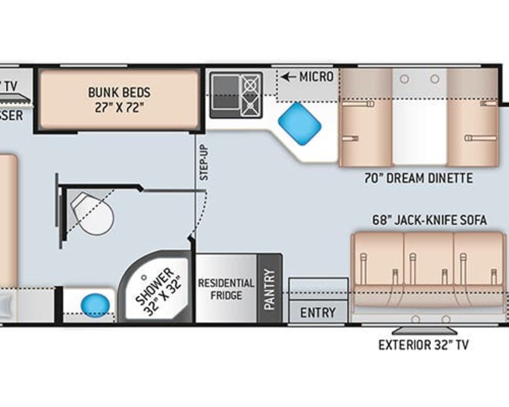 2022 Thor Motor Coach Quantum Class C for rent in Phoenix Arizona