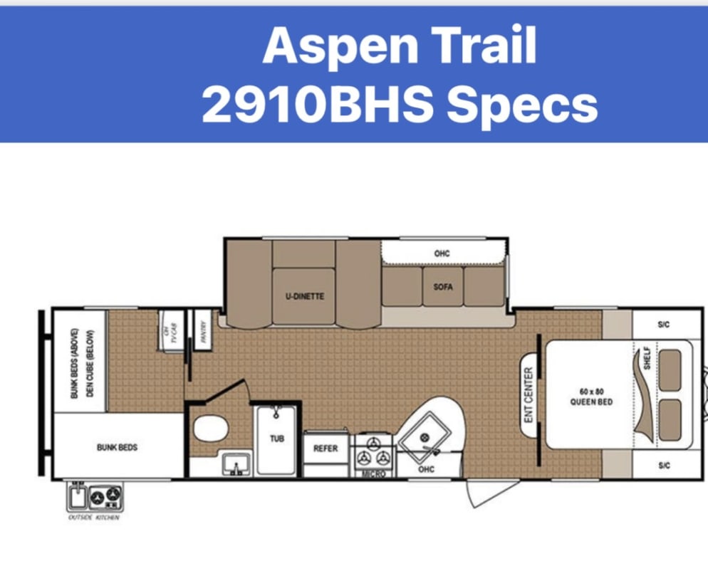 2019 Aspen Trail Trailer  by Aspen Trail for rent in 70466