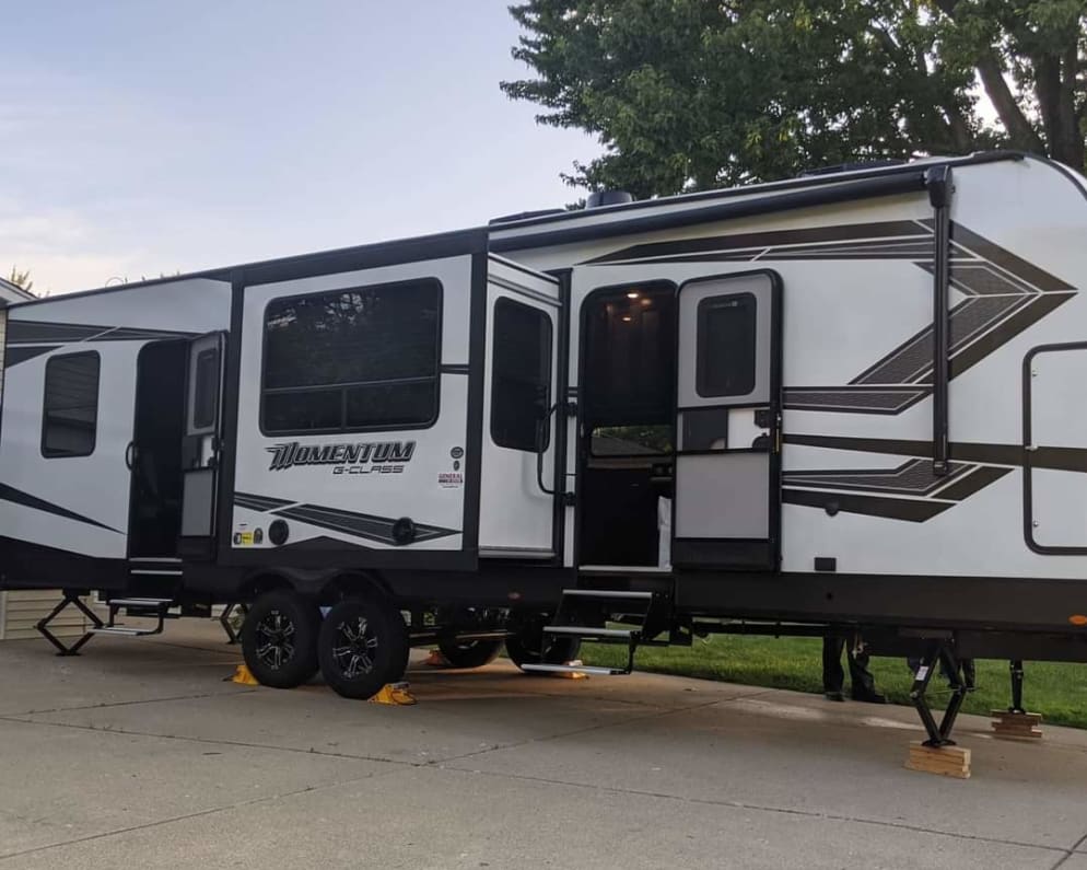 2022 Grand Design Momentum Toy Hauler available for rent in CLARKSTON Michigan