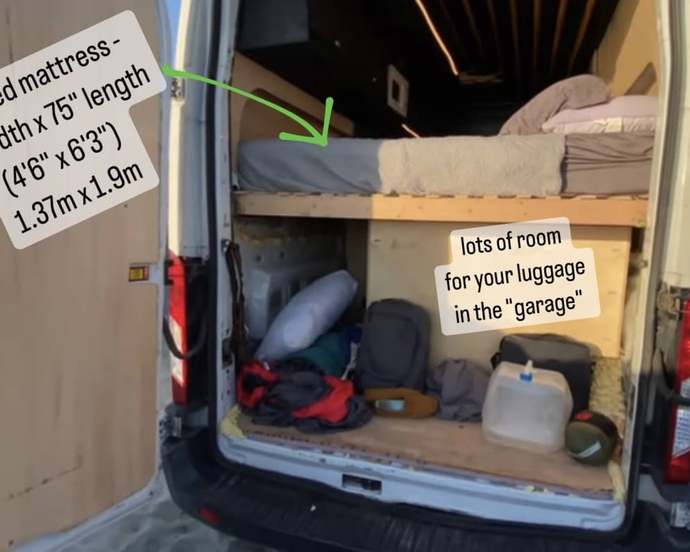 2015 Ford Transit Class B for rent in Salt Lake City Utah