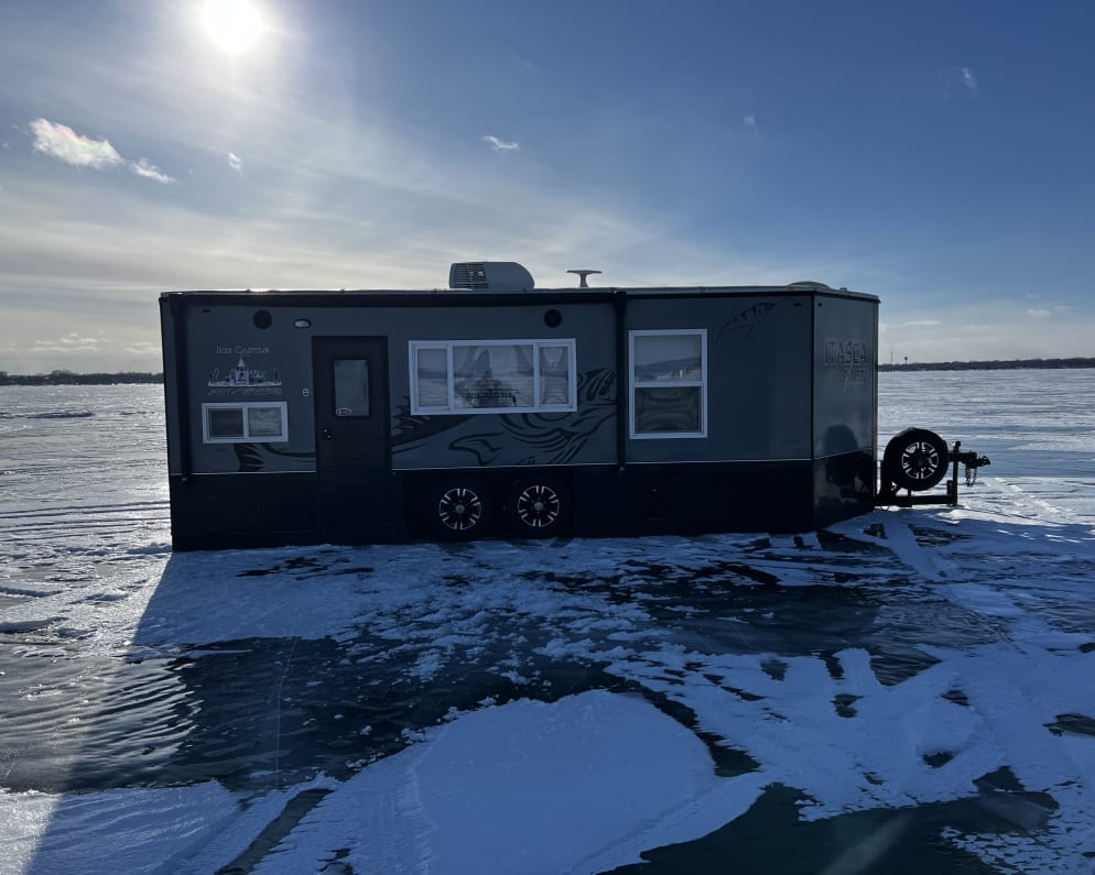 2019 Ice Castle Fish Houses Toy Hauler available for rent in Sunburg Minnesota