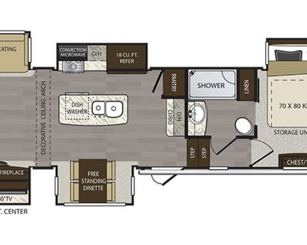 2019 Keystone Alpine available for rent in Myrtle Beach South Carolina