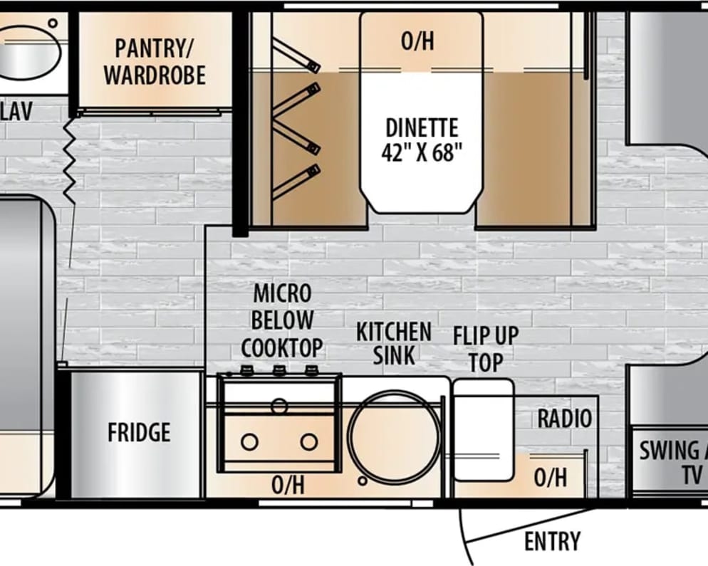 2025 East To West Entrada 2000NS available for rent in Burlington Wisconsin