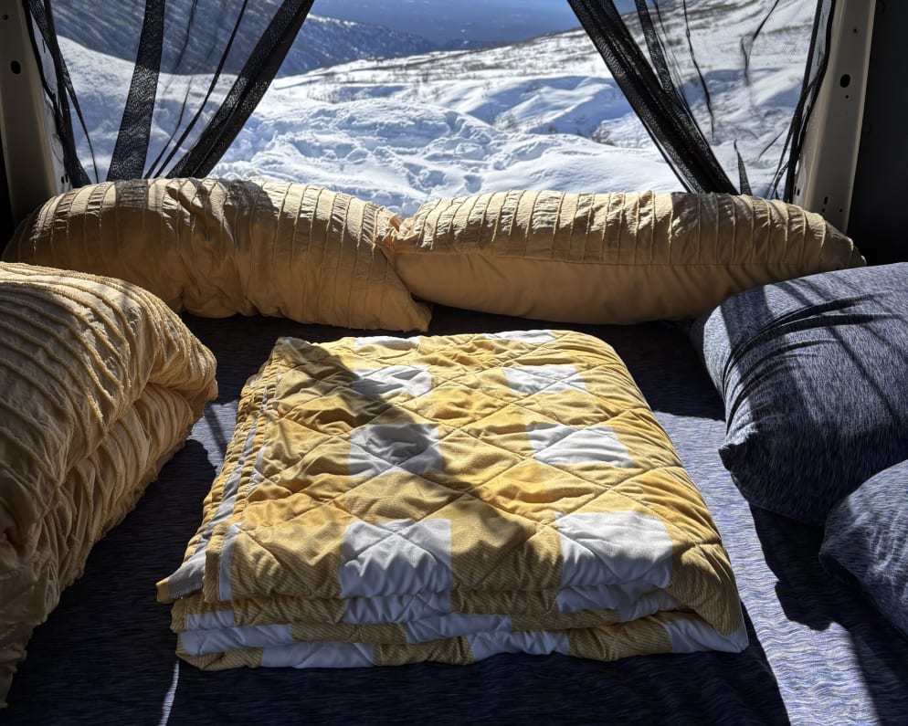 2023 Ford Transit Class B for rent in Anchorage Alaska