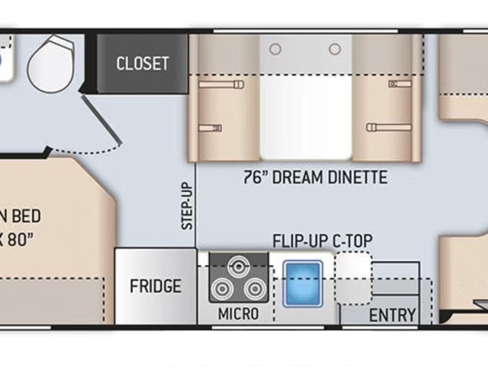 2021 Thor Quantum SE Class C for rent in Frederick Maryland