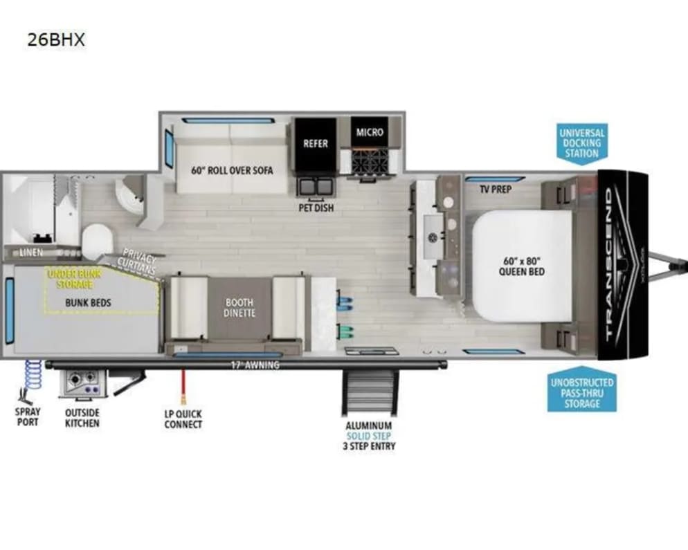 2024 Grand Design Transcend Xplor available for rent in Weston Florida