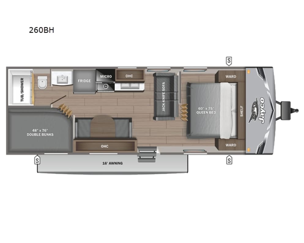 2025 Jayco Jay Flight SLX available for rent in Interlochen Michigan