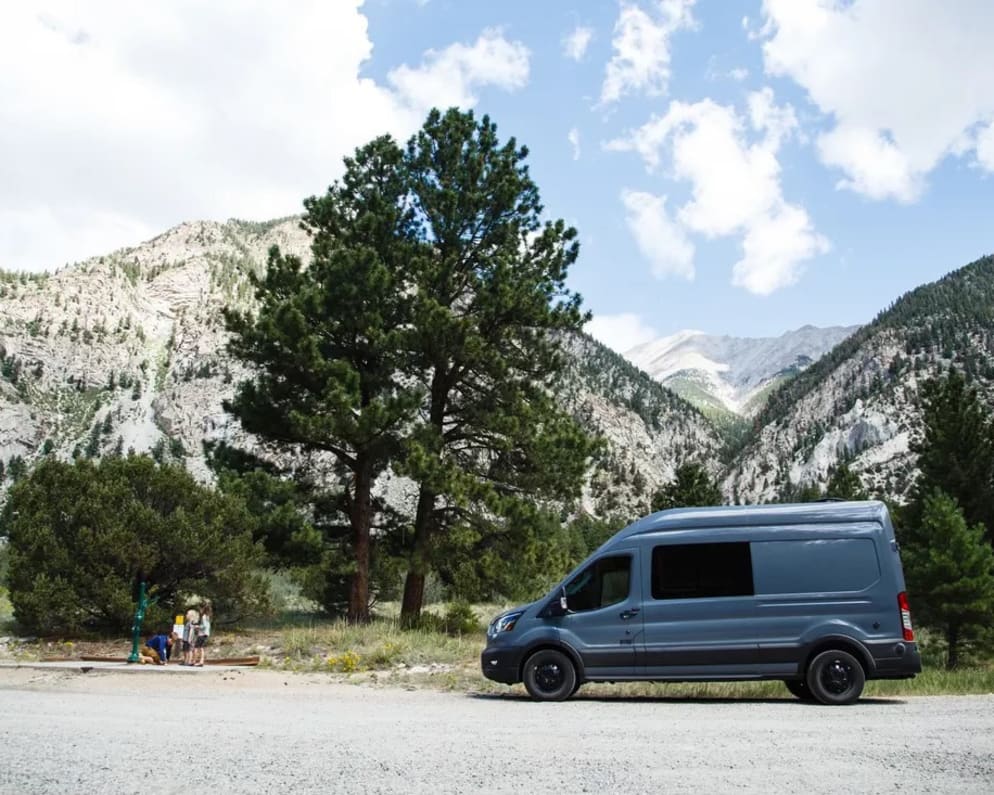 2022 Ford Transit available for rent in Denver Colorado