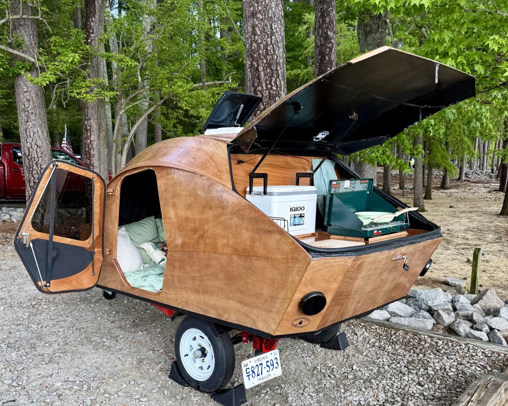 2025 Chesapeake Light Craft CLC Teardrop Camper available for rent in Norfolk Virginia