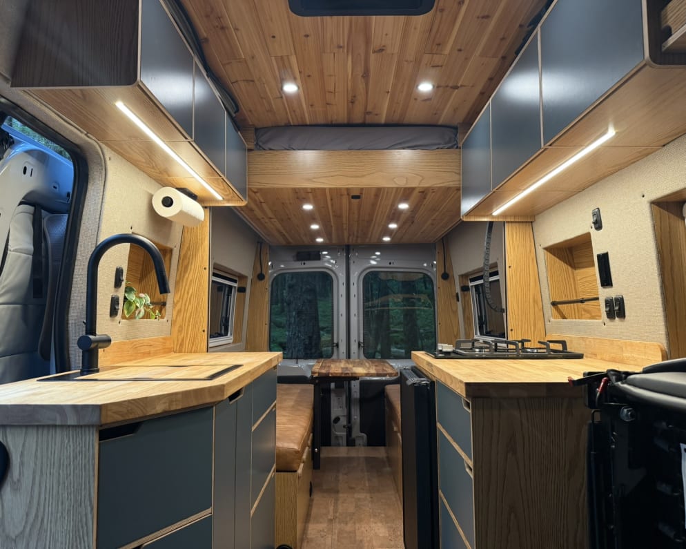 2023 Ford Transit Class B for rent in Vancouver British Columbia