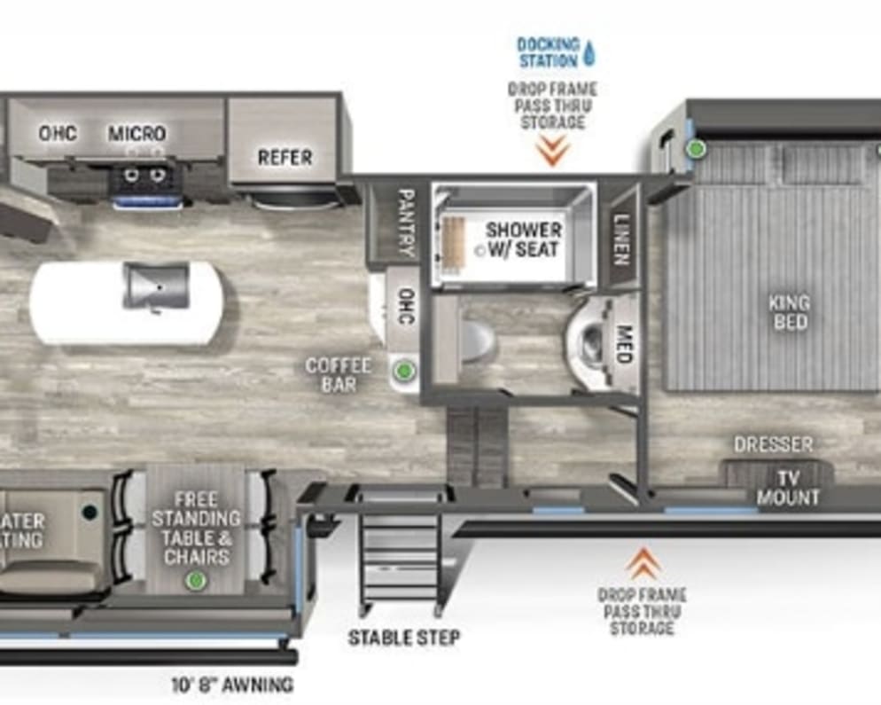 2024 Forest River 3370RLS available for rent in San Antonio Texas