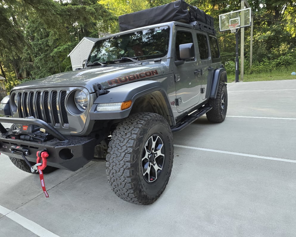 2019 Jeep Wrangler Unlimited Rubicon available for rent in Maple Valley Washington