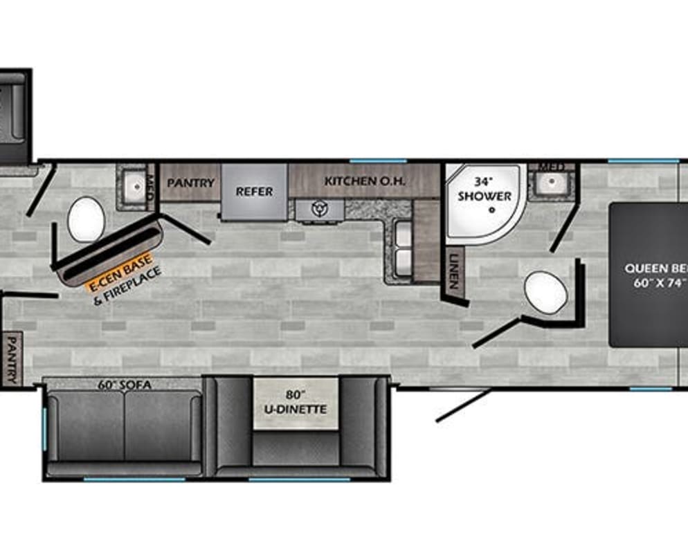 2022 Zinger  by Crossroads for rent in 54303