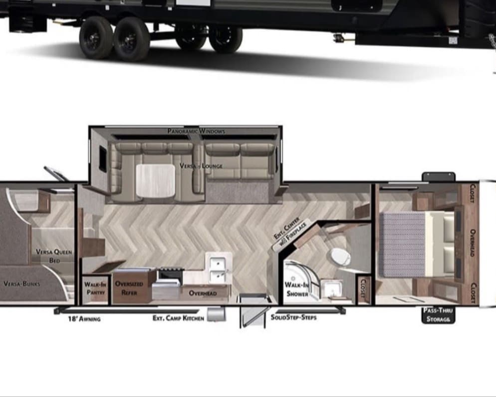 2021 Forest River Wildwood available for rent in Tyler Texas
