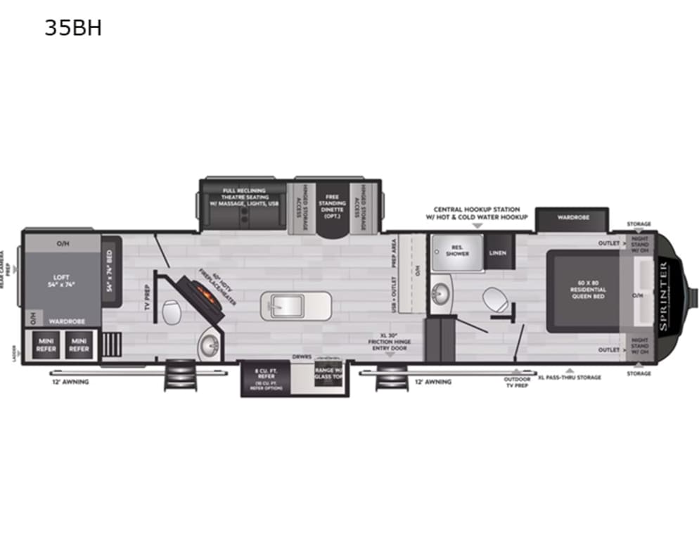 2022 Keystone RV Sprinter available for rent in Deer Park Texas