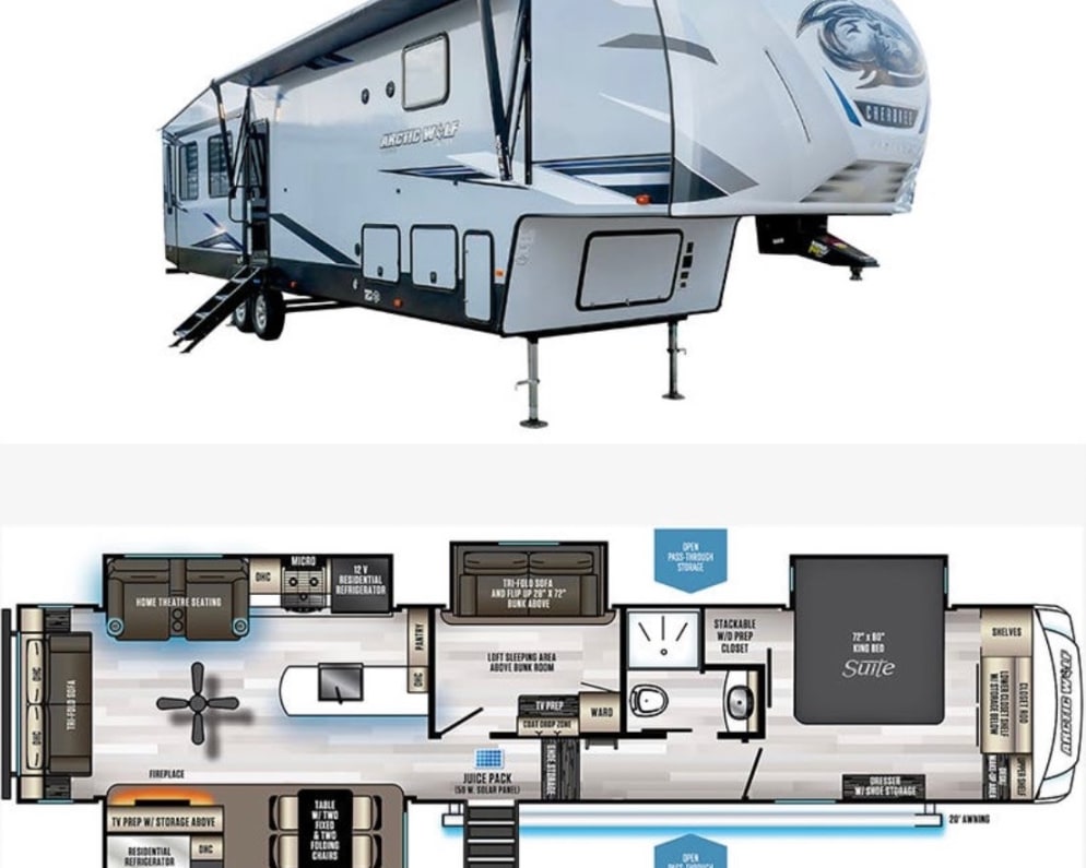 2023 Arctic Fox 3660 Suite