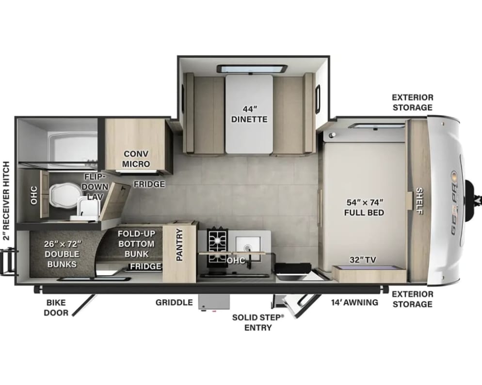 2025 Forest River RV Rockwood GEO Pro available for rent in Canutillo Texas