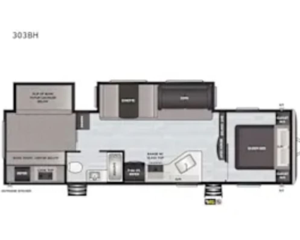 2021 Springdale  by Keystone RV for rent in 43701-6437