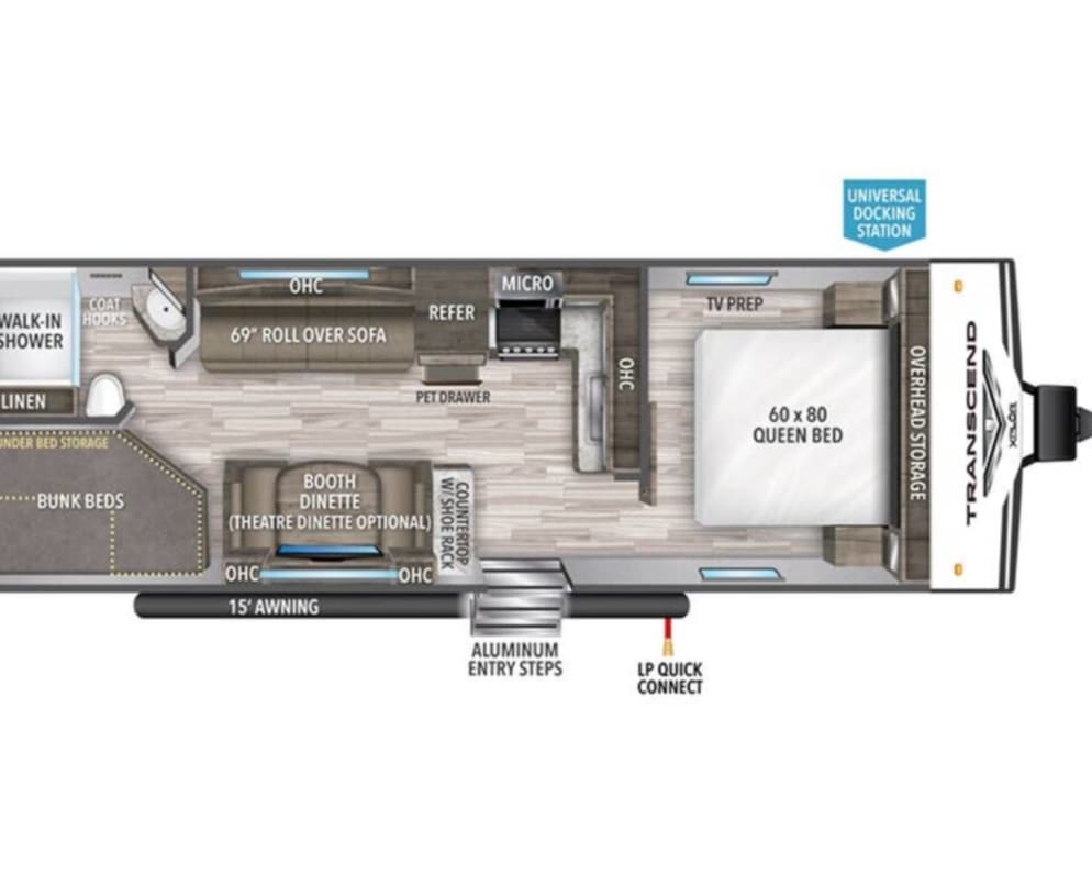 2020 Grand Design Transcend Xplor available for rent in Bossier City Louisiana
