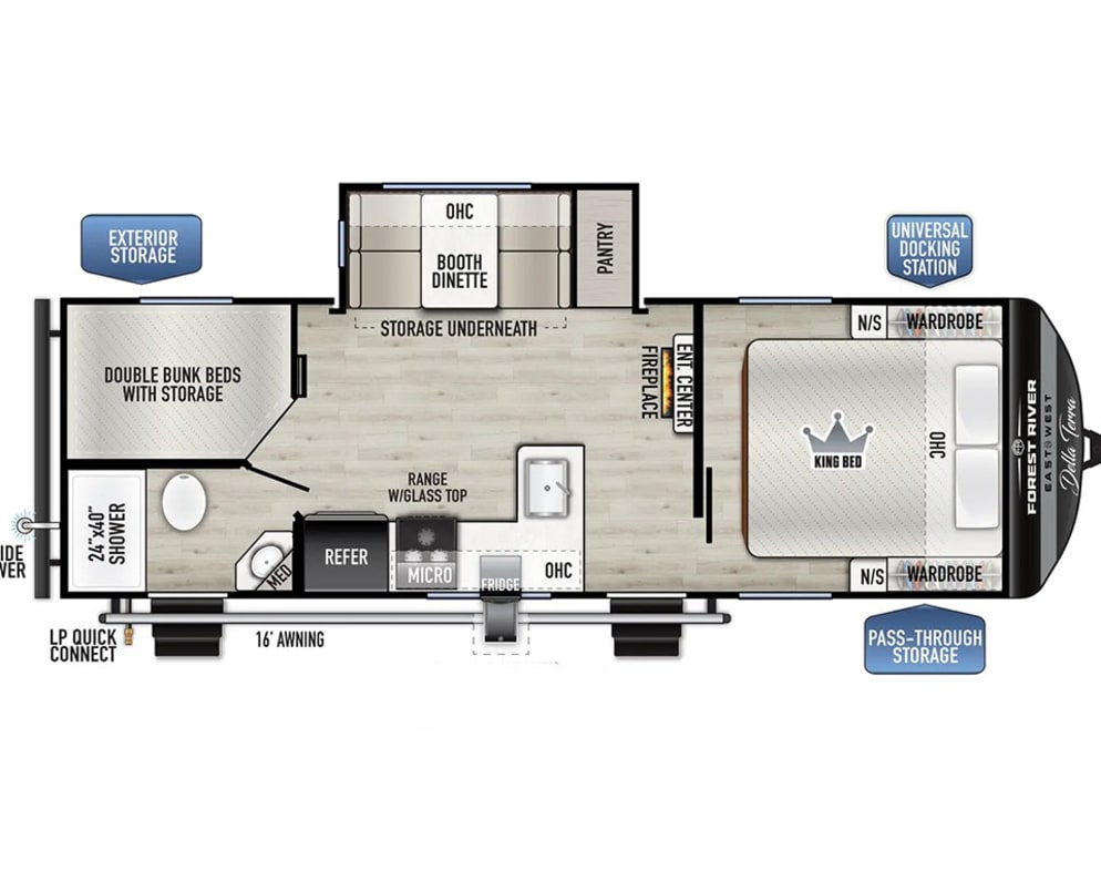 2025 East to West Della Terra 241BH