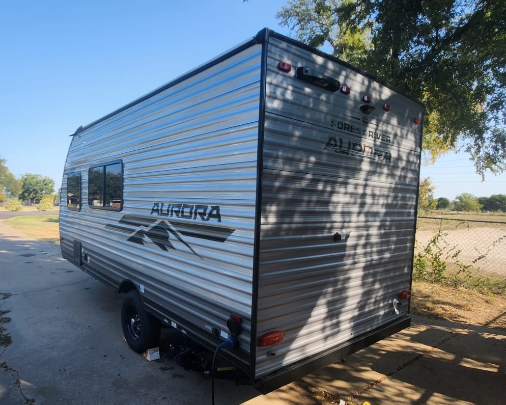 2025 Forest River Aurora Travel Trailer for rent in Weatherford Texas