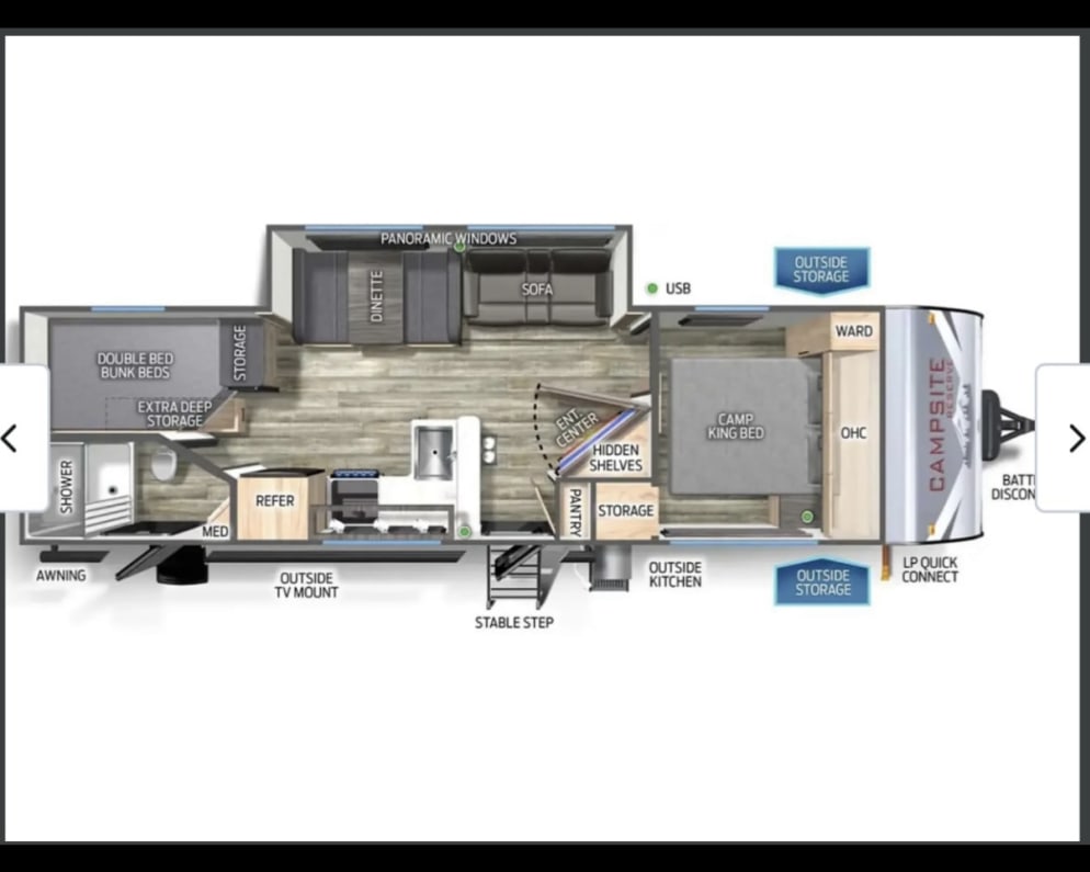 2025 Forest River Campsite Reserve available for rent in Savannah Georgia