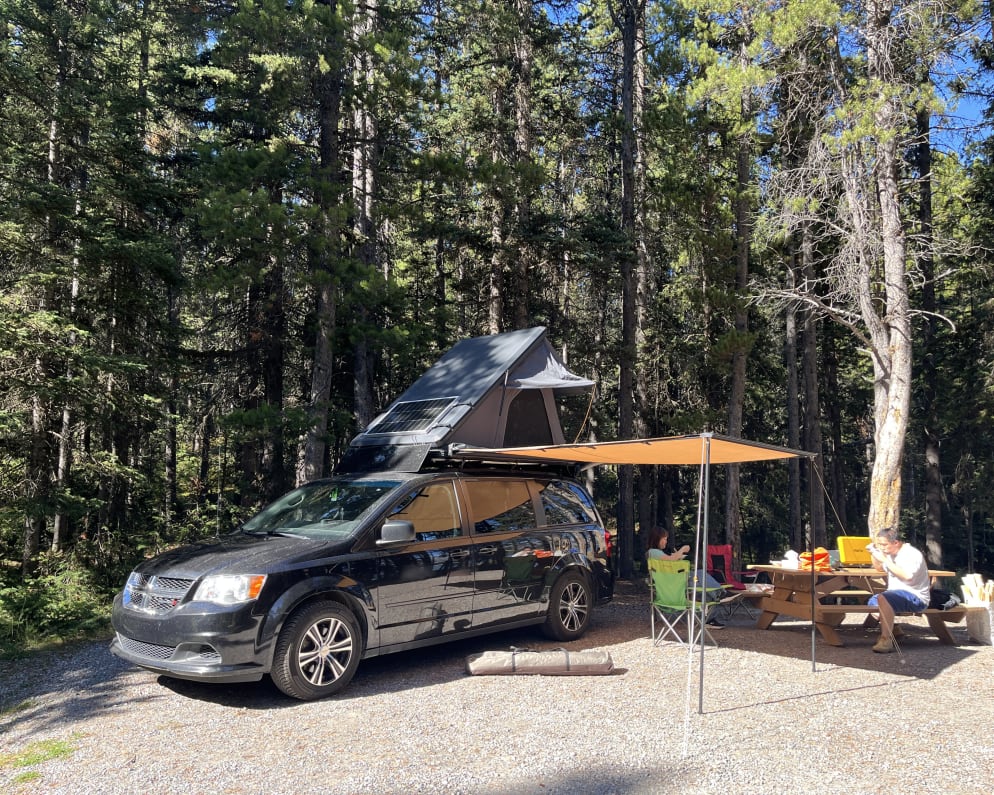2016 Dodge Caravan available for rent in Canmore Alberta
