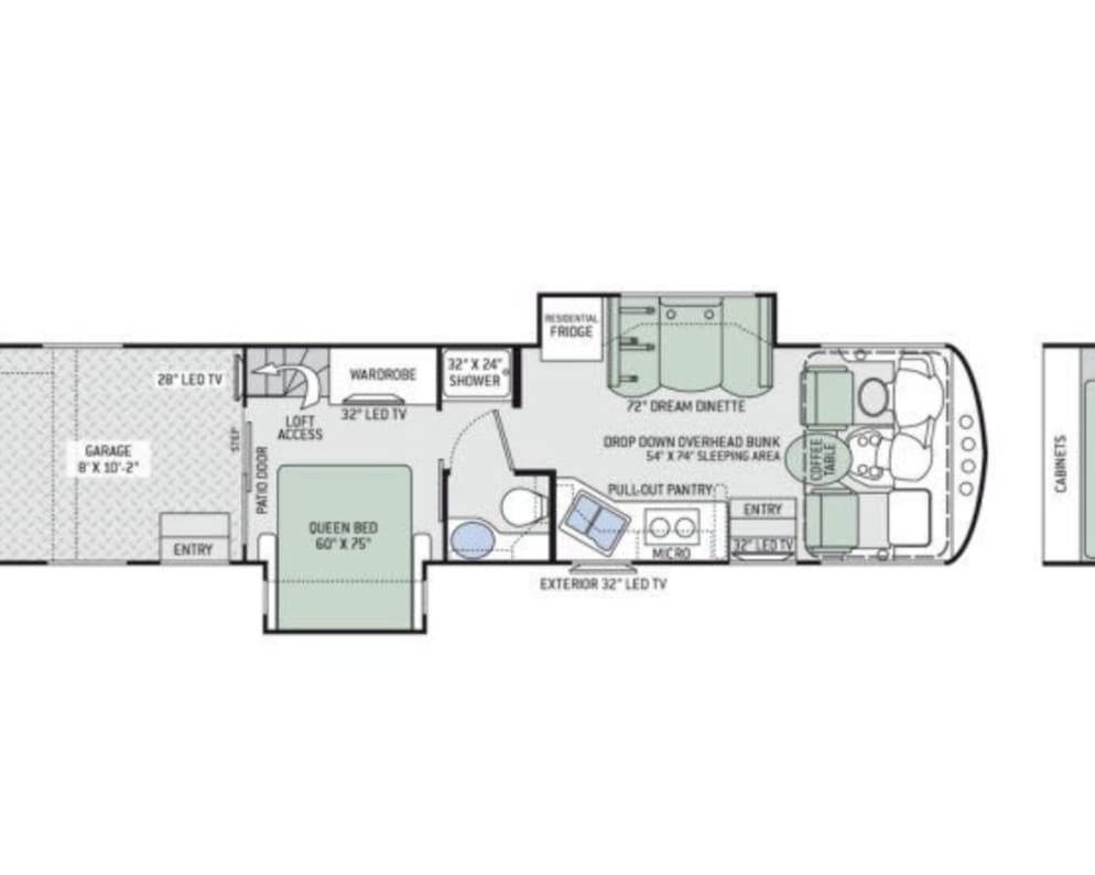 2017 Thor Outlaw Class A for rent in San Diego California