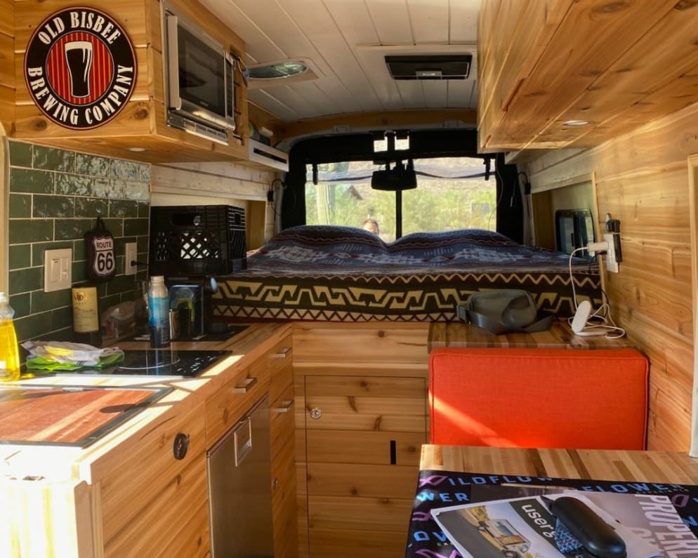 2023 Ford Transit Class B for rent in Flagstaff Arizona