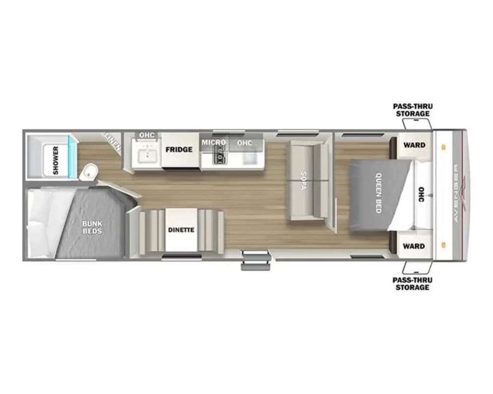 2024 Avenger LT Travel Trailer for rent in Kennesaw Georgia