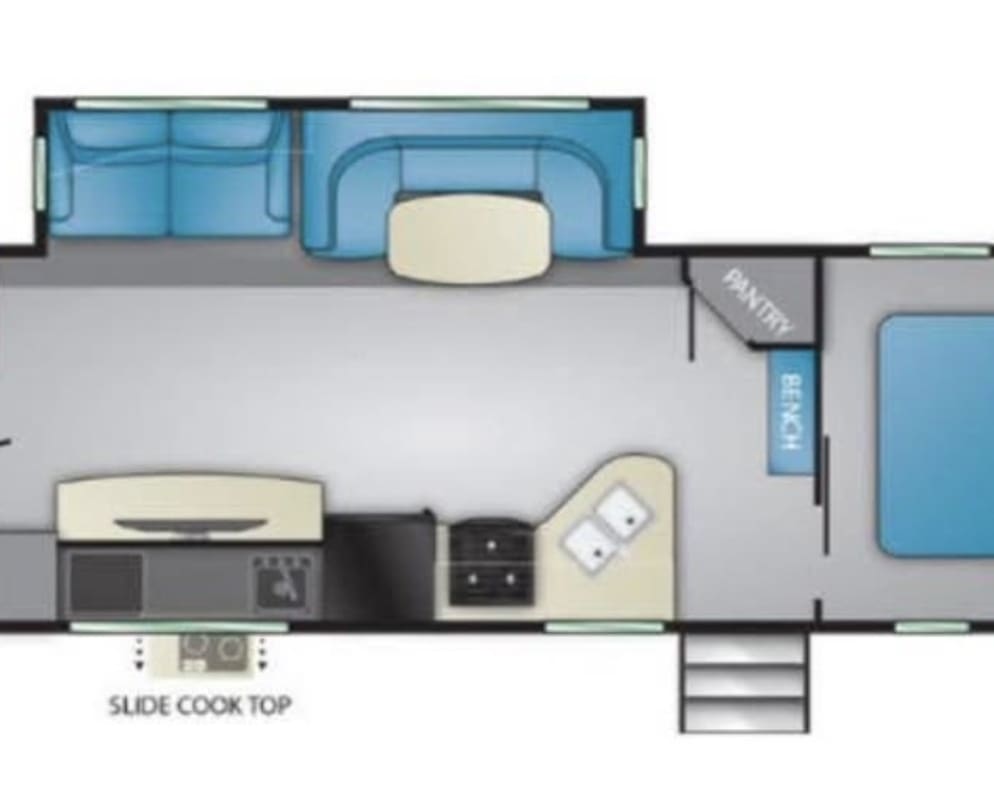 2020 North Trail  by Heartland RVs for rent in 76252