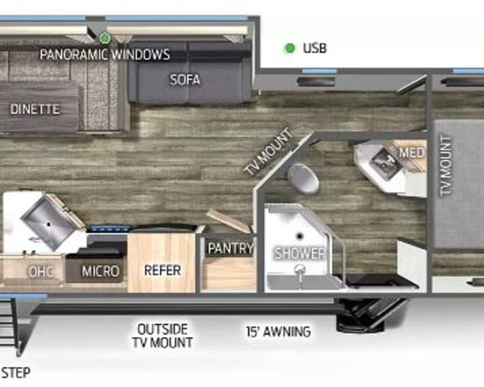 2022 Forest River Cherokee Grey Wolf available for rent in Reno Nevada