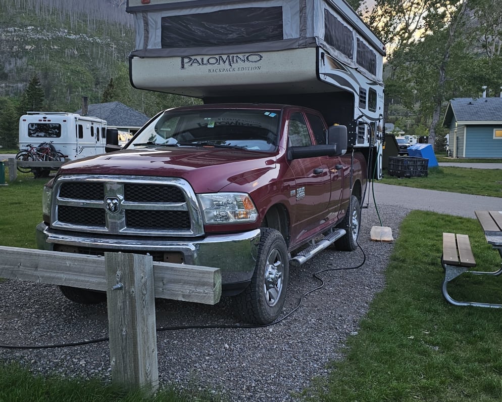 2018 Palomino Backpack Edition Truck Camper for rent in Cochrane Alberta