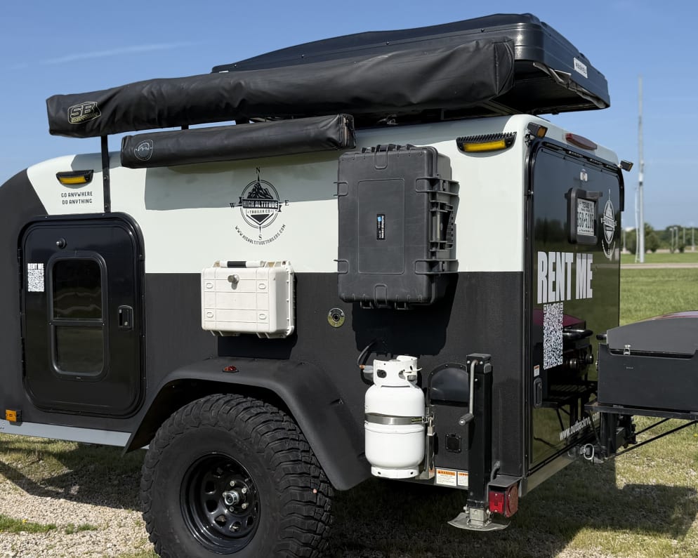 2022 High Altitude XT50 Treardrop Camper available for rent in Greenville Texas