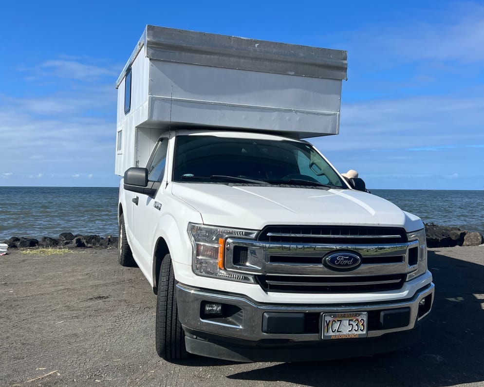 2019 Ford Ford F150 Truck Camper for rent in hilo Hawaii