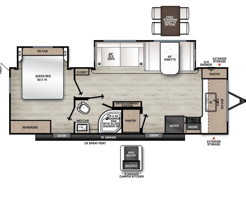 2025 Forest River 26FKDS Travel Trailer for rent in Rosharon Texas