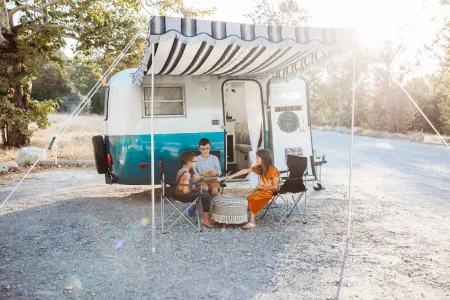 Jemma the Jewel - Completely renovated vintage camper trailer.  Lightweight