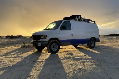 Daisy Mae Camper Van | 2001 Econoline E-250 | Unlimited Miles