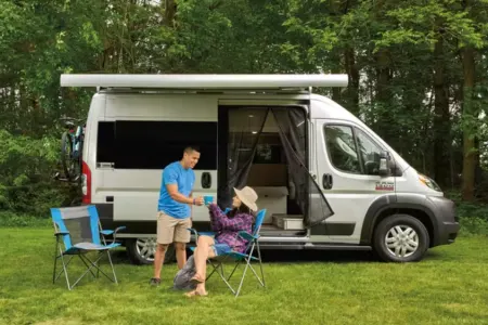 Urban Freedom: The 18ft Premium-Equipped RV Sanctuary.