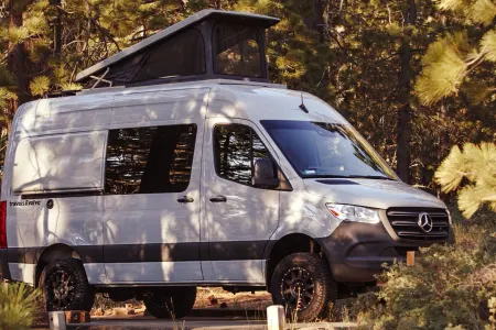 Soar with Peregrine 2020 Mercedes 4x4 Pop Top Camper