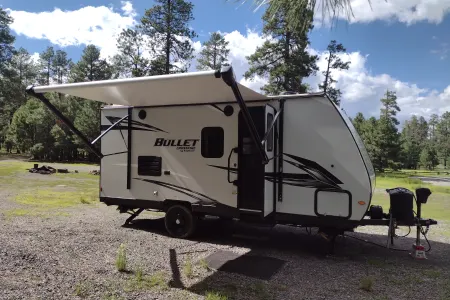 "Colt" - 2021 Keystone Bullet 1700BH, a luxury compact bunkhouse