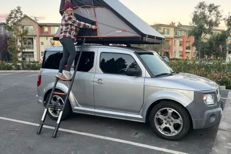 RoofTop Tent & Honda Element SUV