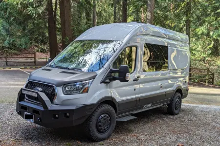 The Chopper: 2022 Ford Transit Grit Overland GO A/T